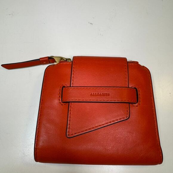 ALLSAINTS Ray Leather Wallet - Picture 1 of 9